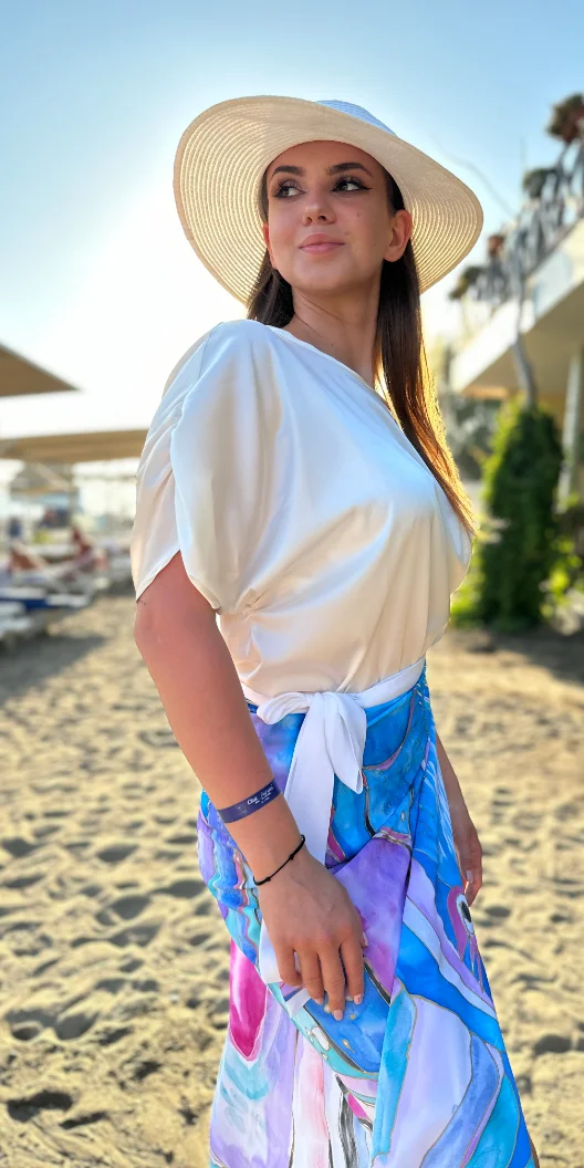 Hana Celnarová, Ručně malované hedvabí